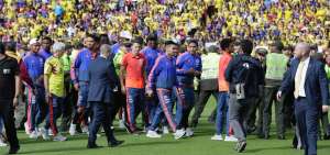 La selecci&oacute;n de Colombia fue ovacionada en Bogot&aacute;
