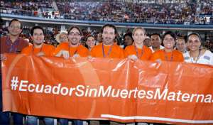La ministra de Salud, Carina Vance, record&oacute; que la lucha contra la muerte materna es un trabajo intersectorial que involucra la participaci&oacute;n de diversas instancias del Estado. Foto: Cortes&iacute;a