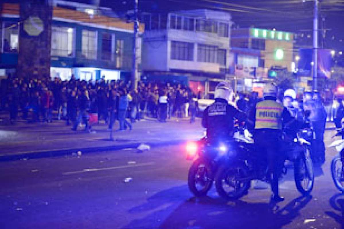 Desmanes en los exteriores del concierto de Metallica