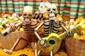 Las calaveras en el D&iacute;a de los Muertos en M&eacute;xico