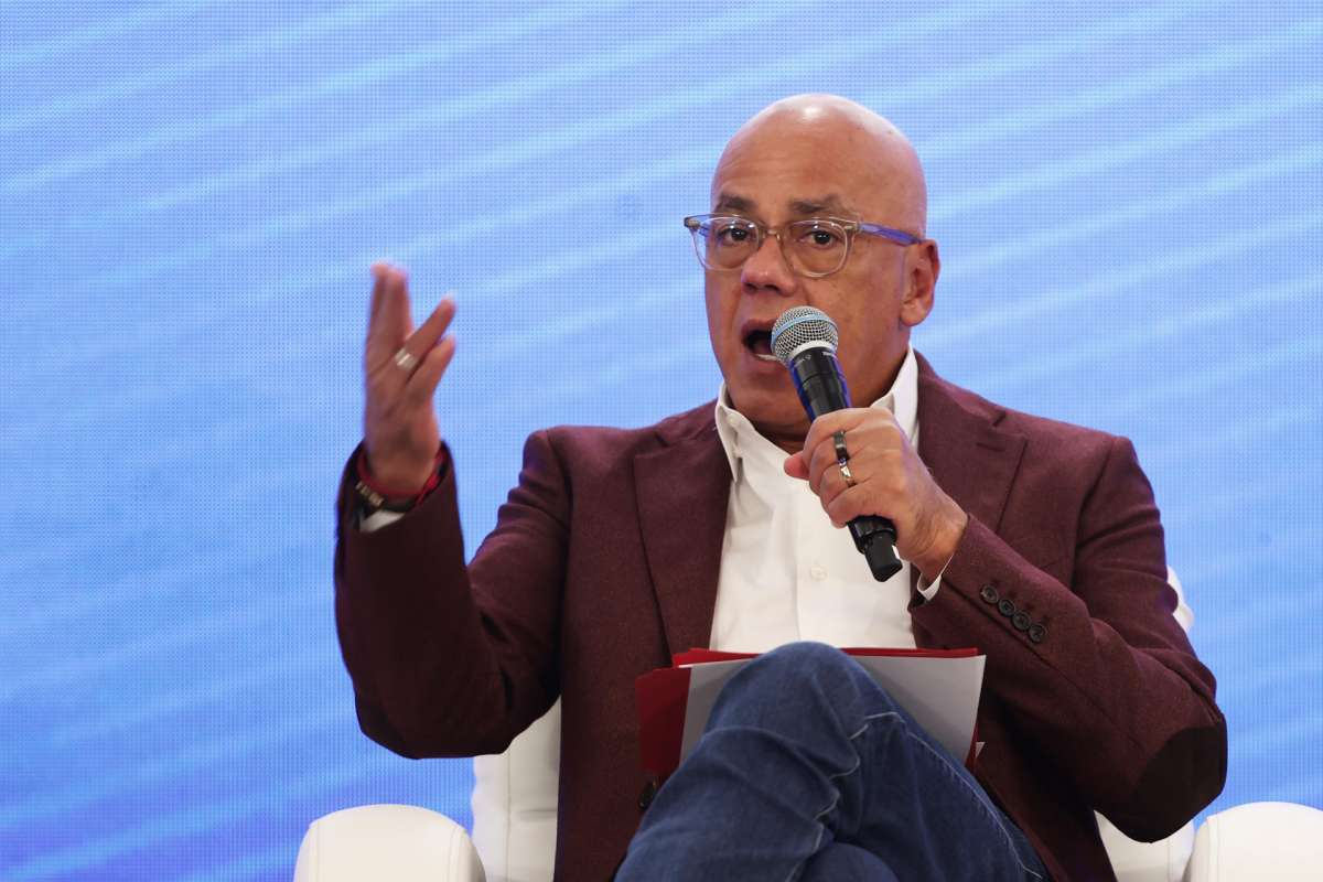 Fotograf&iacute;a de archivo del presidente de la Asamblea Nacional de Venezuela, Jorge Rodr&iacute;guez.