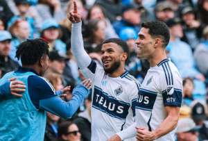 Pedro Vite marcó dos goles para darle el triunfo de visitante al Vancouver Whitecaps. 