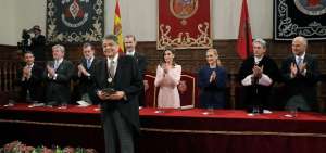 El escritor nicarag&uuml;ense Sergio Ram&iacute;rez recibi&oacute; el Premio Cervantes 2017, el m&aacute;ximo galard&oacute;n de las letras en espa&ntilde;ol, que concede el Ministerio de Educaci&oacute;n, Cultura y Deporte..