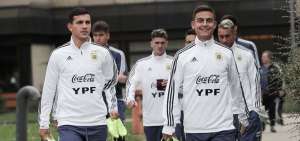 &Aacute;ngel Correa, Lautaro Mart&iacute;nez y Paulo Dybala ser&aacute;n titulares ante Alemania