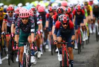 Tercera etapa del Giro no tuvo destacada participación de ecuatorianos