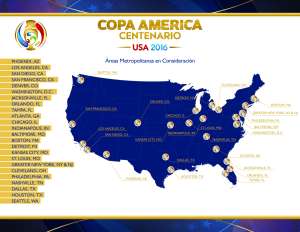 24 ciudades de 18 estados distintos se postularon como sedes de la competici&oacute;n continental. Foto: Tomada de la ecuafutbol.org
