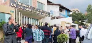 La semana pasada, las autoridades de la Andina presentaron un amparo legal ante el Tribunal de la CAN para habilitar la posesi&oacute;n de Monta&ntilde;o.     