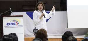 Nubia Villac&iacute;s, presidenta del Consejo Nacional Electoral. 
