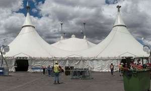 Cirque du Soleil acampa en el parque Bicentenario