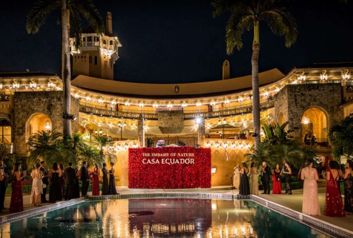 La gala reuni&oacute; a figuras de la pol&iacute;tica y los negocios en Mar-a-Lago, residencia del presidente Donald Trump en Florida.
