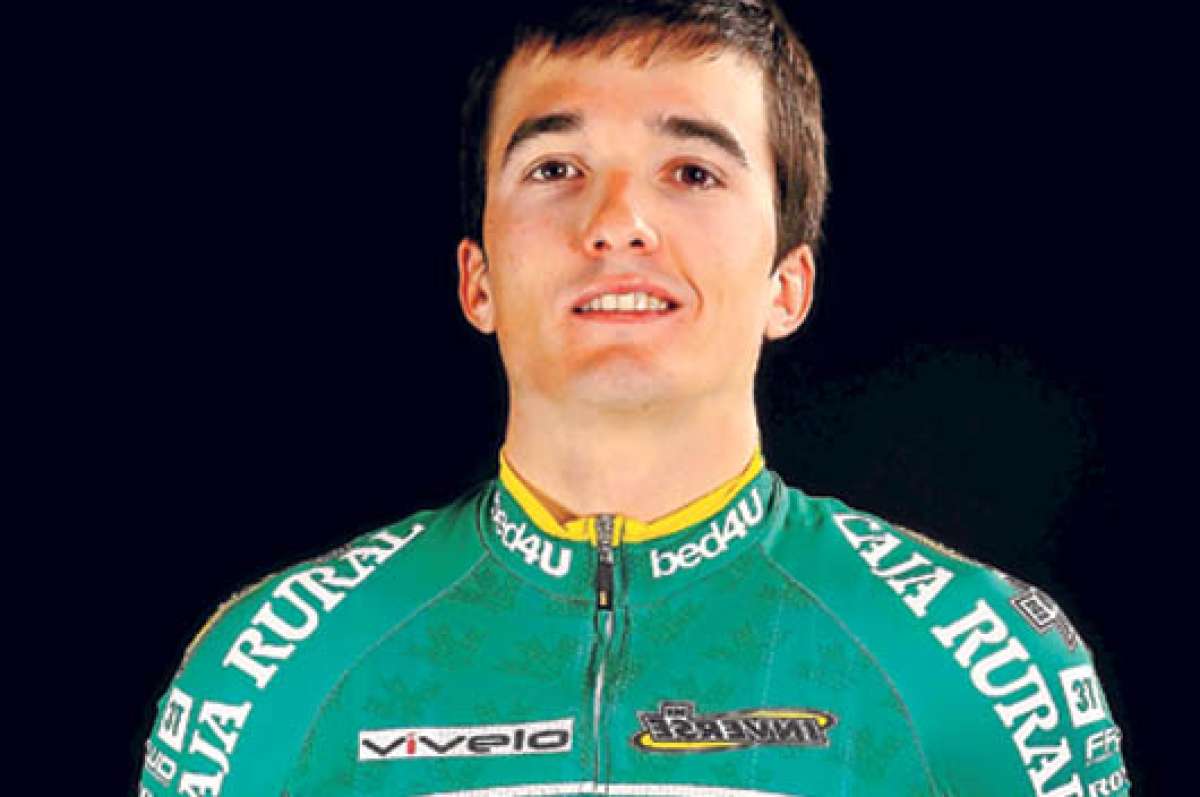 Pello Bilbao super&oacute; al favorito de la prueba, Alejandro Valverde, en el giro de Amorebieta. Foto: Internet.