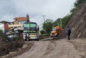 Vía Cuenca – Girón- Pasaje se encuentra parcialmente habilitada