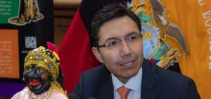 Marco Herrera fue elegido para representar a la Mama Negra este a&ntilde;o.