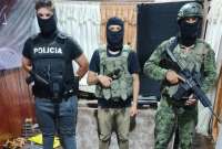Ejército decomisó arsenal vinculado a minería ilegal y actividades delictivas en San Lorenzo