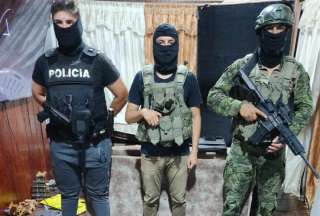 Ejército decomisó arsenal vinculado a minería ilegal y actividades delictivas en San Lorenzo