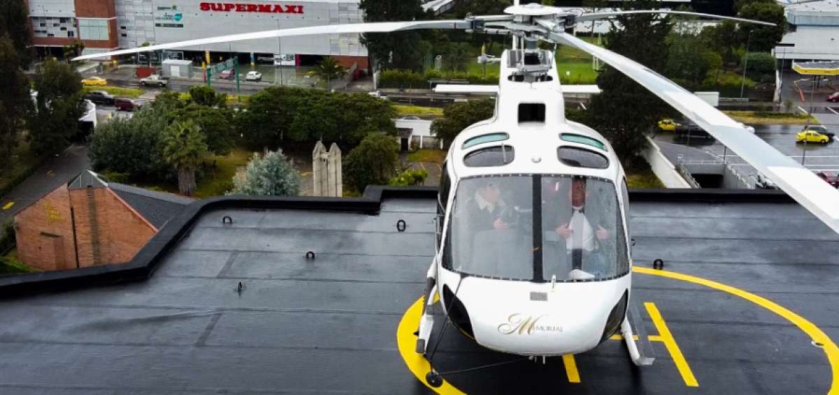 Funeraria de Quito cuenta con helipuerto