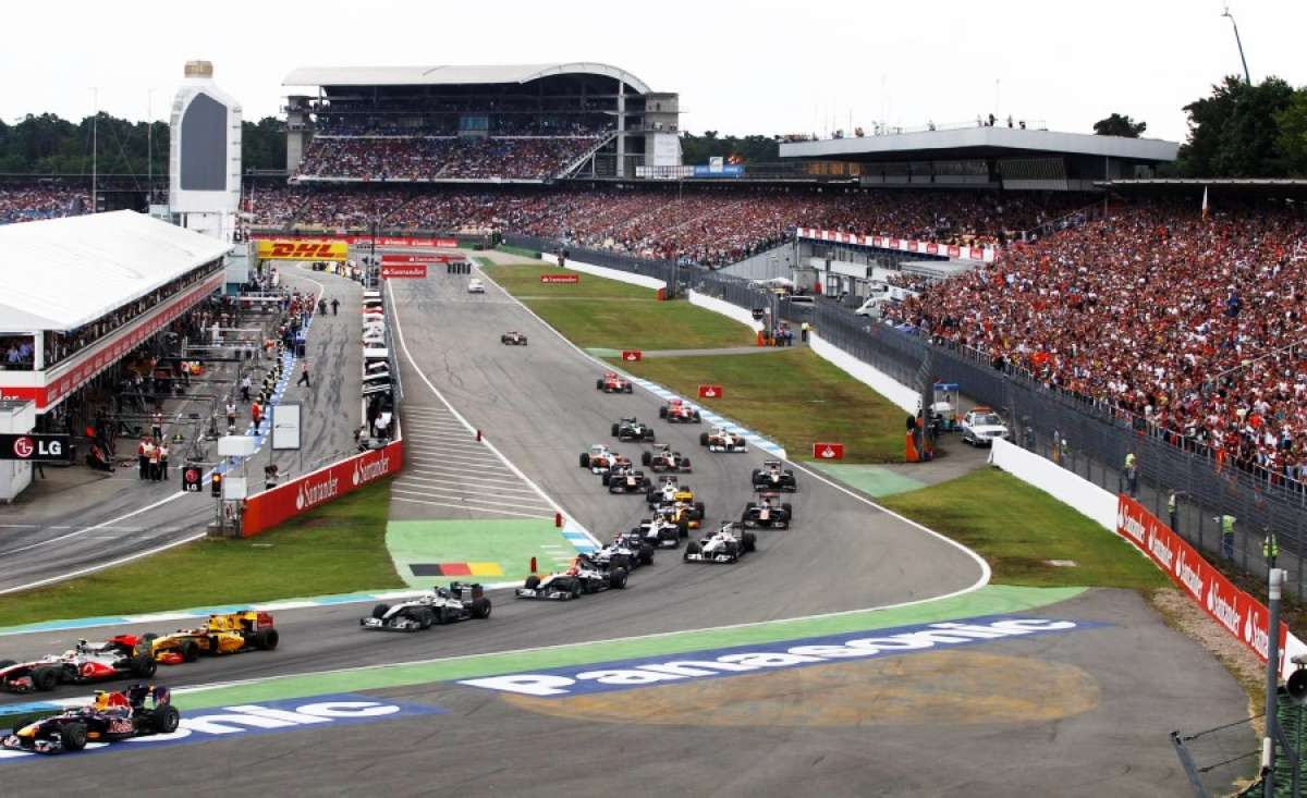 Hockenheim fue la sede de Formula 1 de Alemania en 2014. Foto: Internet