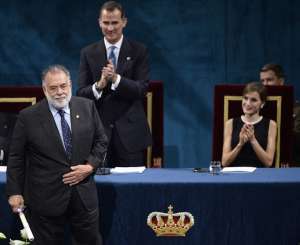 Francis Ford Coppola recibi&oacute; premio Princesa de Asturias de las Artes