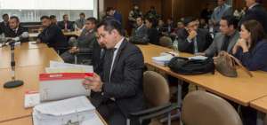 Los 16 procesados en el caso asisten a las audiencias que se desarrollan en la Corte Nacional de Justicia.