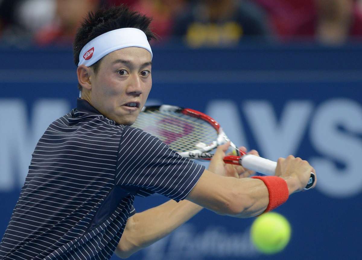 Kei Nishikori es uno de los tenistas j&oacute;venes que est&aacute;n ganando espacio en la actualidad. Foto: AFP