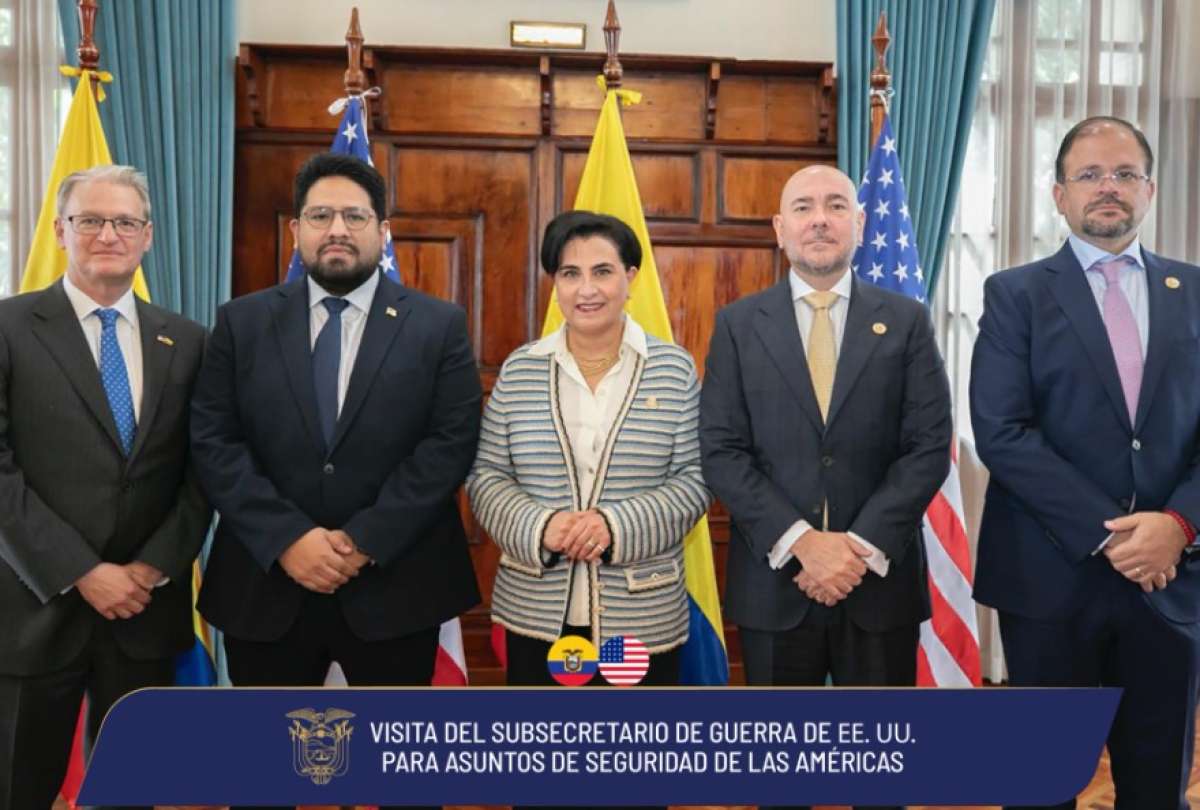 Ecuador y EE. UU. refuerzan el di&aacute;logo pol&iacute;tico y la cooperaci&oacute;n en seguridad tras reuni&oacute;n con Joseph M. Humire