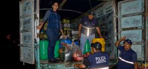 Personal de Agrocalidad junto con la Polic&iacute;a y Municipio de Pasaje impidieron que la carne sea llevada a la provincia de Tungurahua y al cant&oacute;n Cuenca.