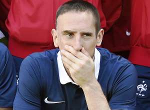 Frank Ribery anunci&oacute; el mes pasado su retiro de la selecci&oacute;n francesa. Foto: AFP