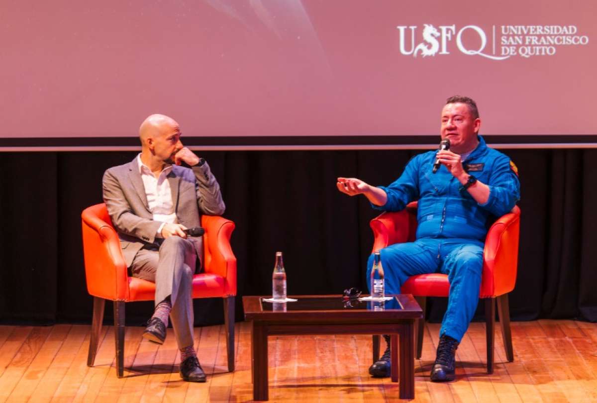  Juan Fernando Salinas es el primer ecuatoriano seleccionado para viajar con Blue Origin.