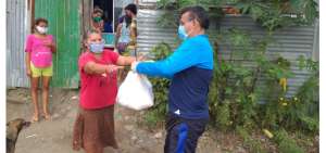 1.973 familias fueron beneficiadas con kits de alimentos