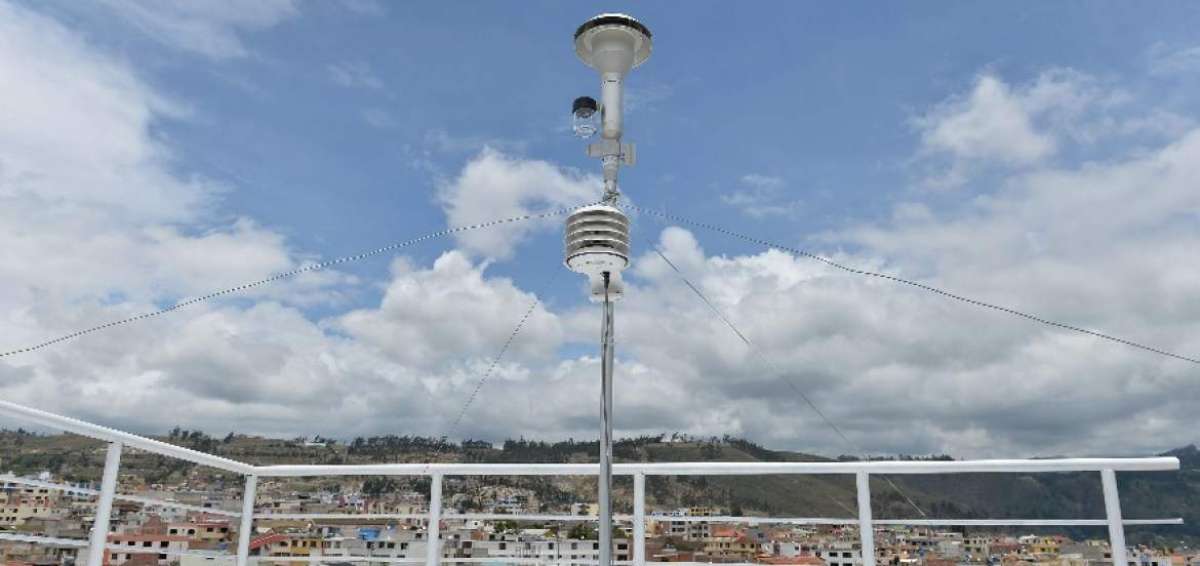 Se inaugur&oacute; la primera estaci&oacute;n de monitoreo ambiental de Ambato