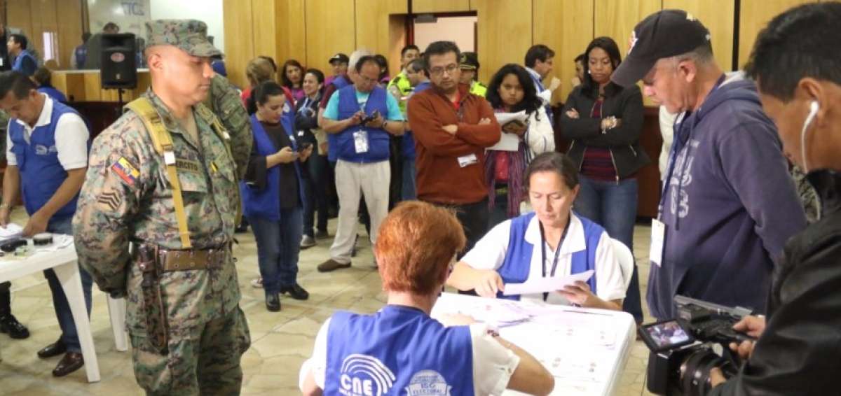 En Imbabura no cambia la votaci&oacute;n tras recuento de actas