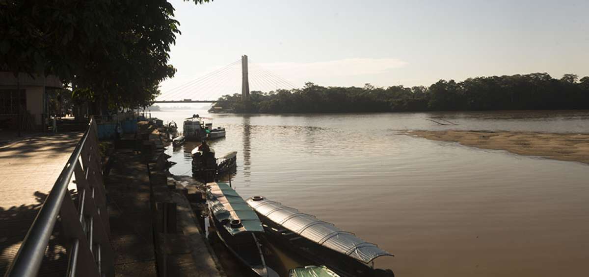 Desde el puerto principal, los visitantes pueden salir a navegar por los r&iacute;os Napo, El Coca y llegar hasta el imponente r&iacute;o Amazonas.