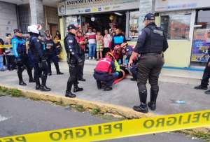 Polic&iacute;a y bomberos actuaron a tiempo en una emergencia en Sangolqu&iacute;