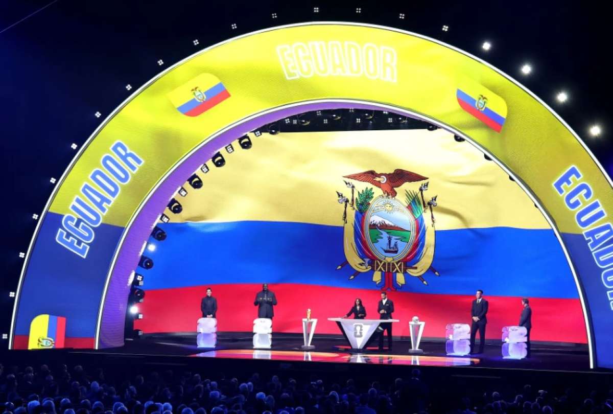 Ecuador también formó parte del humor en la celebración mundialista. 