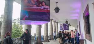 La muestra se realiza en el Palacio de Gobierno.