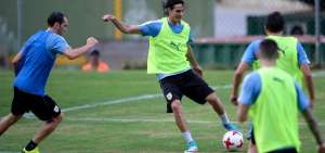 Su&aacute;rez y Cavani buscan con Uruguay la llave del Mundial-2018 ante Venezuela
