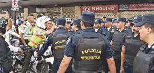Gobernador y director de CTE desmienten operativo conjunto con metropolitanos (Galer&iacute;a)