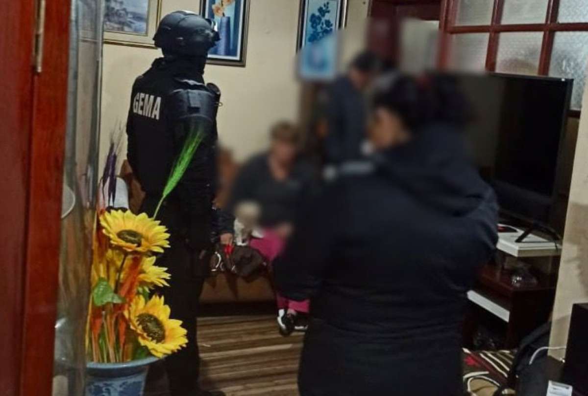 En total fueron seis allanamientos los ejecutados por las autoridades.