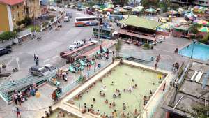 Este sector es parte de la ruta del complejo tur&iacute;stico de hidroterapia que la Municipalidad bane&ntilde;a planifica construir en esa ciudad. Foto: Jos&eacute; Miguel Castillo 