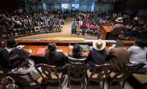 El encuentro fue parte del Di&aacute;logo Nacional por la Justicia y Equidad Social. Foto: Marco Salgado / El Tel&eacute;grafo 