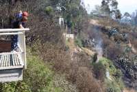 Incendios en Quito.