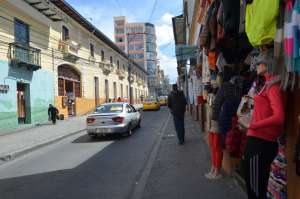 Los comerciantes de Tulc&aacute;n se&ntilde;alan que el comercio en la ciudad se ha reducido el 80% desde diciembre. Carlos Jim&eacute;nez / El Tel&eacute;grafo
