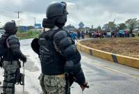 En el Guayas también se reportan vías cerradas por manifestantes