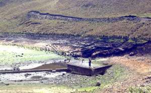  En las fuentes de agua del  Ca&ntilde;ar se ha  reducido su abastecimiento regular. Foto: Cortes&iacute;a