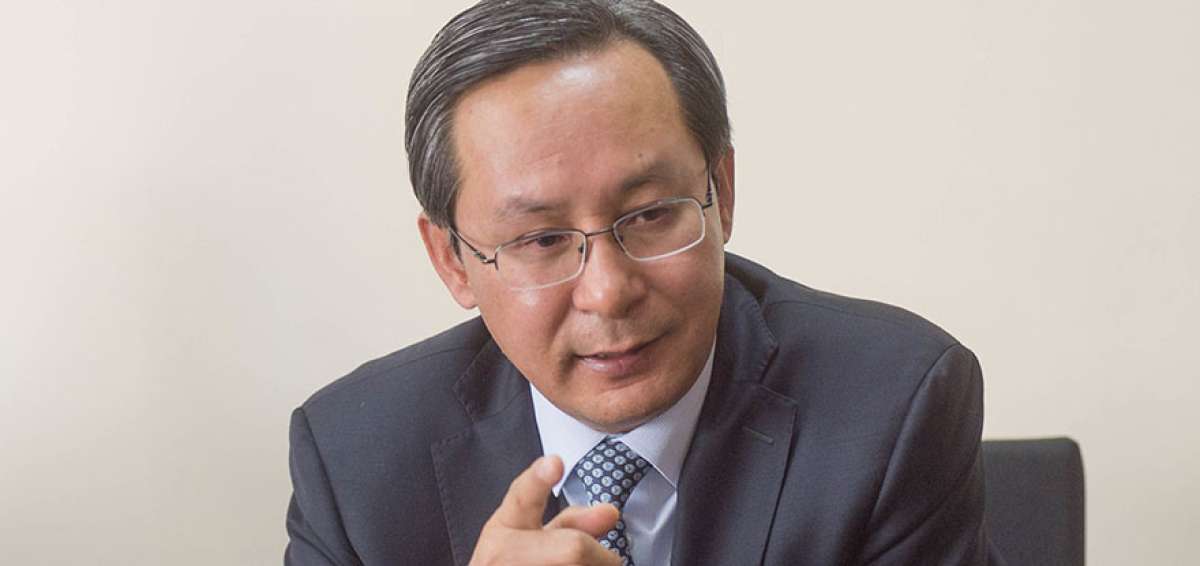Wang Yulin. Embajador de China en Ecuador.