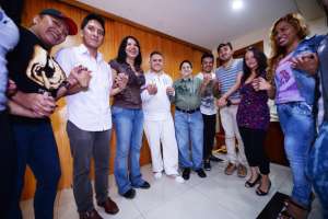 En 2014 varios colectivos GLBTI se reunieron para tratar el acceso a la salud. En todas estuvo Diane Rodr&iacute;guez, titular de la Federaci&oacute;n que los representa. Archivo / El Tel&eacute;grafo