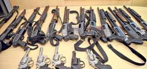 Una de cada seis armas que se retiran proviene de Guayaquil