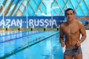 Esteban Enderica hizo un tiempo de 55 minutos, 26 segundos y 3 d&eacute;cimas. Foto: Facebook de Iv&aacute;n Enderica