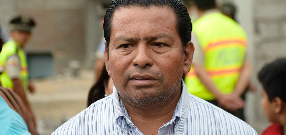 Jorge Mero, dirigente de los comerciantes