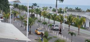 El malec&oacute;n del balneario Las Palmas, inaugurado el 26 de mayo de 2016, es uno de los lugares m&aacute;s visitados de Esmeraldas. 